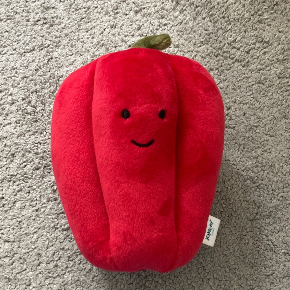 Retired Jellycat amuseables Vibrant pepper